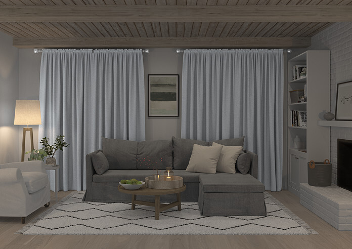 Calvert, Zinc - Made to Measure Curtains - Image 7